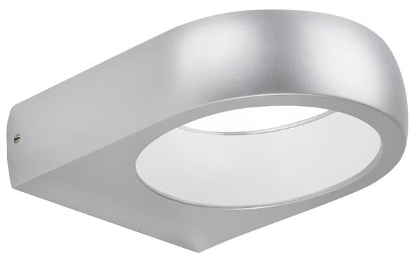 Telefunken 320204TF - LED външно стенно осветително тяло LED/6,5W/230V IP44 матов хром