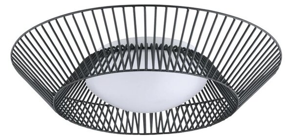 Eglo 200842 - LED таванно осветително тяло PIASTRE LED/8,2W/230V Ø 39 см черен