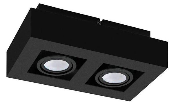 Eglo 31063 - LED спот MENDOZA 2xLED/4,7W/230V 3000K черен
