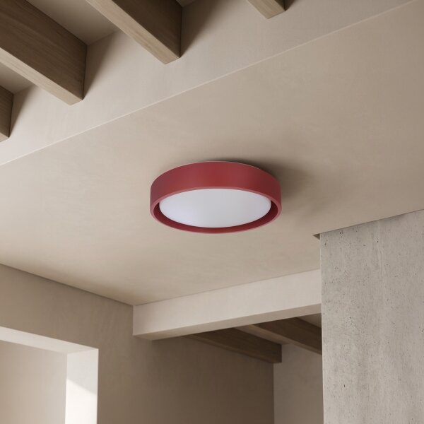Brilagi - LED таванно осветително тяло MATTEO LED/24W/230V Ø 31 см червено