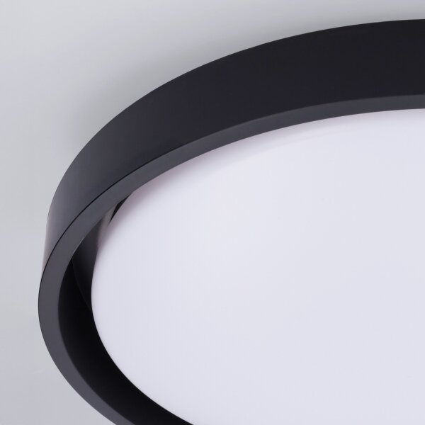 Brilagi - Димируемо LED осветително тяло MATTEO LED/48W/230V 3000-6500K Ø 41 см черно +ДУ
