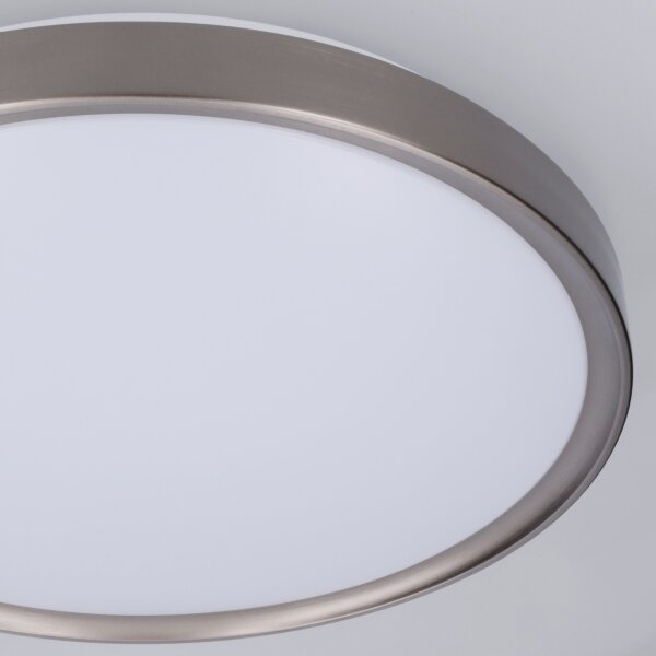 Brilagi-LED димируемо осветително тяло FANCIA LED/48W/230V 3000-6500K Ø 39 см, сребристо + дистанционно управление