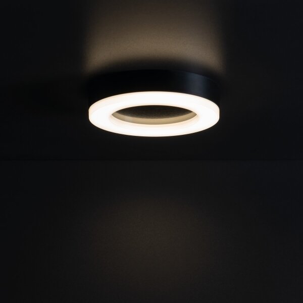 Kanlux 31490 - Екстериорна LED лампа за таван TURA LED/15W/230V 4000K IP65 черен