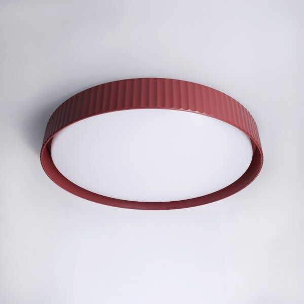 BRILAGI-LED Димируема таванна лампа LUCIA LED/60W/230V Ø 59 см червена+ДУ