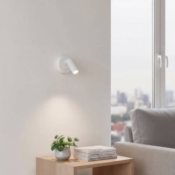 Ideal Lux - LED Стенен спот BEAN LED/3W/230V CRI 90 бял