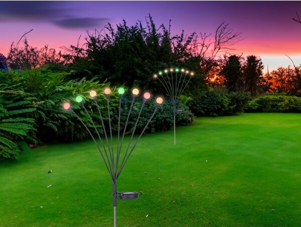 Globo 336090-8RGB - LED RGB Соларна лампа SOLAR 8xLED/0,06W/3,2V IP44