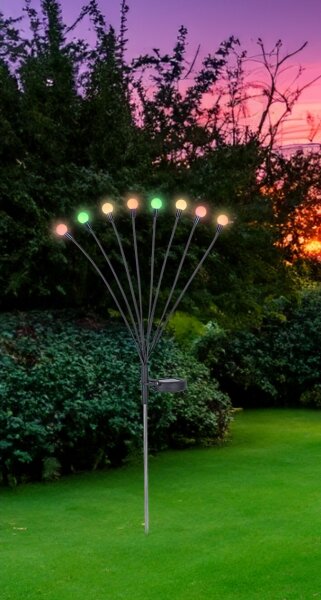Globo 336090-8RGB - LED RGB Соларна лампа SOLAR 8xLED/0,06W/3,2V IP44