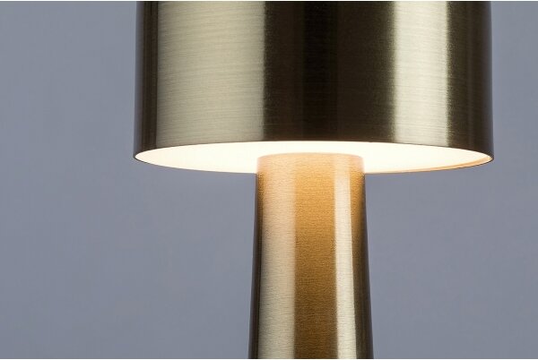 Rabalux 74207-LED Зареждаема LED настолна лампа SENAN, 2.7W, 5V, 1200mAh, златна