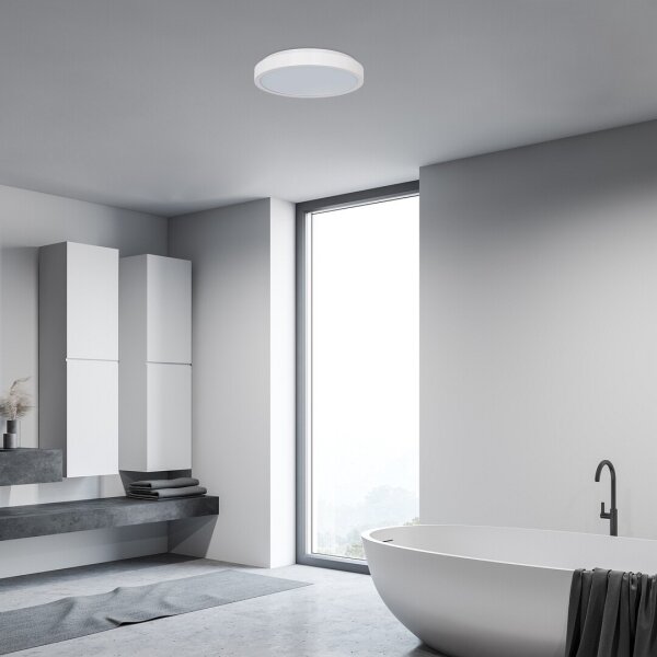 Rabalux 71257 - LED Плафон за баня SAMIRA LED/18W/230V IP44 бял