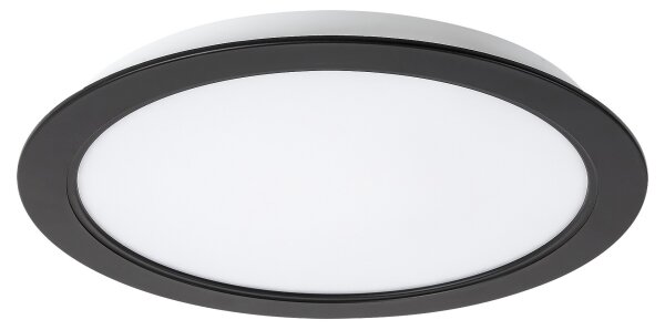 Rabalux 71243 - LED Лампа за окачен таван SHAUN LED/18W/230V Ø 22 см черен