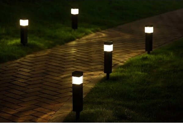 Соларна LED лампа MARTIN LED/1,2V 150 mAh IP44 черна
