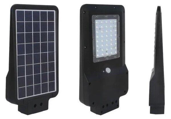 LED соларна улична лампа със сензор LED/15W/7,4V 4000K IP65 10800 mAh