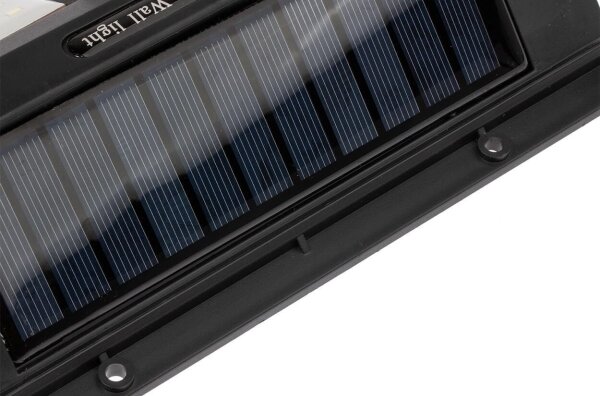 LED соларна стенна лампа със сензор LED/1,2W/3,7V 1200 mAh IP44
