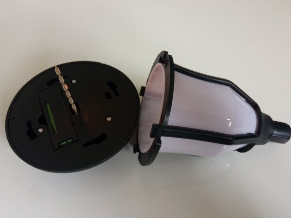 LED соларна лампа със сензор за здрач LED/2V IP44 600 mAh