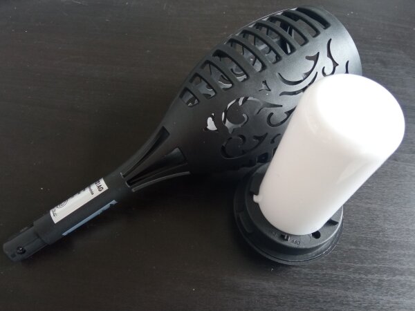 LED соларна лампа със сензор за здрач LED/1,2W/1,2V 600 mAh IP44