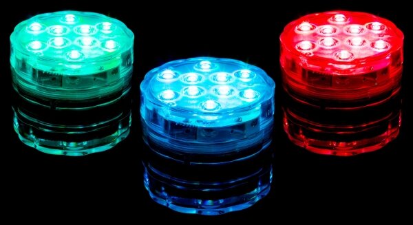 LED Димируемо осветление за басейн LED/3xAAA IP68 + дистанционно