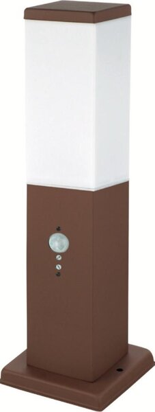 BRILAGI - Външна лампа със сензор NOVA 1xE27/15W/230V 40 cm IP44 кафява