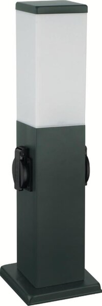 Brilagi -Външна лампа с 2 гнезда SCHUKO NOVA 1xE27/15W/230V 40 cm IP44 антрацит