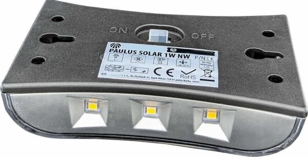 LED Соларен аплик LED/1W/1,2V 600 mAh IP44