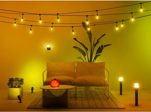 WiZ - LED RGBW димируема външна лампа ELPAS LED/4,8W/12/230V IP65 Wi-Fi