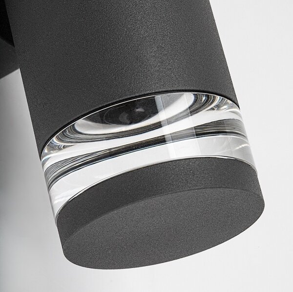 Rabalux 77072 - Външно стенно осветително тяло TORNIO 2xGU10/10W/230V IP54 антрацит