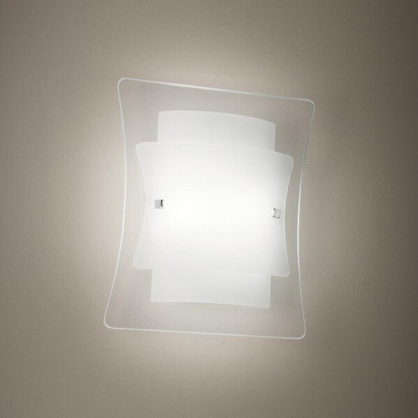 Ideal Lux - Стенно осветително тяло TRIPLO 1xE27/60W/230V прозрачно