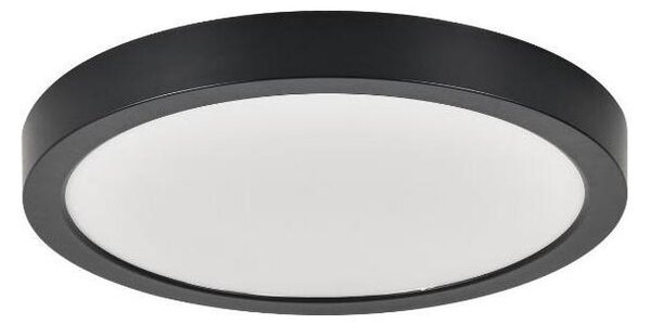 Rabalux 75076 - LED таванно осветително тяло за баня SHAUN PLUS 30W/230V Ø 30 cm IP44 черно