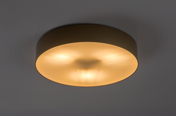Rabalux 75068 - Външно таванно осветително тяло DOLEN 3xE27/9W/230V, Ø 39 см, IP43, бежово