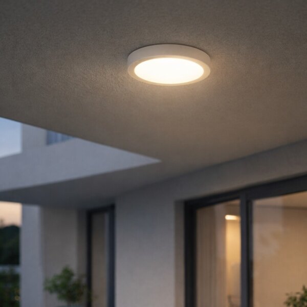 Rabalux 75073 - LED таванно осветително тяло за баня SHAUN PLUS 30W/230V Ø 30 cm IP44 бяло