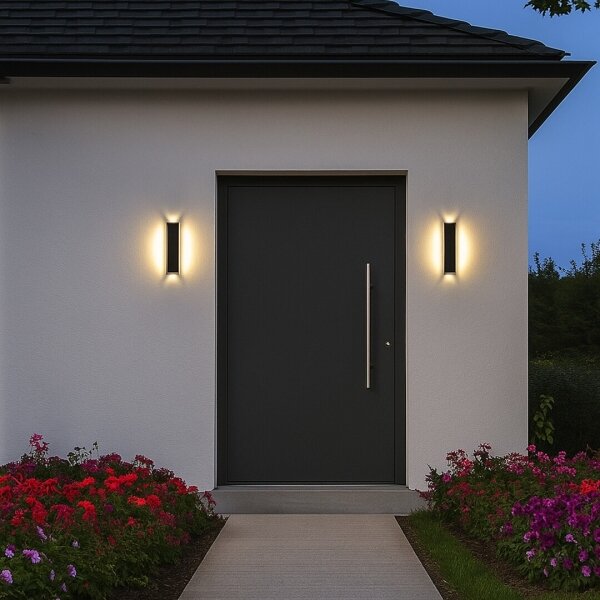 Rabalux 77077 - LED външен стенен аплик PEMBA LED/18W/230V IP54 черен