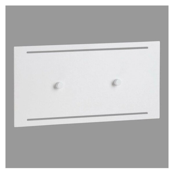 Telefunken 307806TF - LED Екстериорен аплик 2xLED/3,5W/230V IP44 бял
