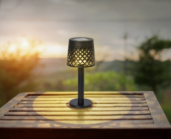 Globo 36631 - LED Соларна лампа SOLAR LED/0,06W/3,2V 3000K IP44 черен