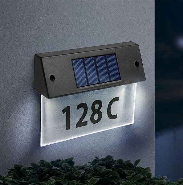 LED Соларен номер за адрес LED/1,2V/600 mAh IP44