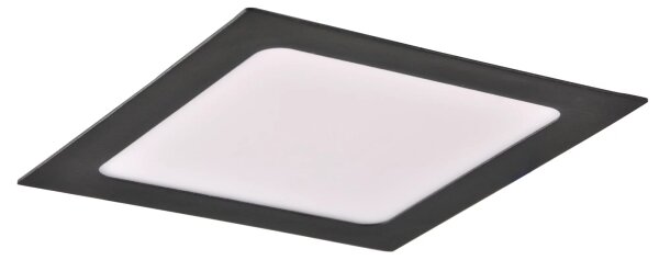 LED Лампа за окачен таван RIGEL LED/10W/230V 4000K 16,8x16,8 см черен