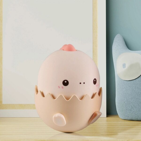 LED RGBW Димируем детски докосване лампа BABY DINO LED/0,75W/5V 1200mAh розов