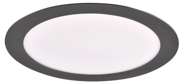 LED Лампа за окачен таван RIGEL LED/14W/230V 4000K Ø 22 см черен