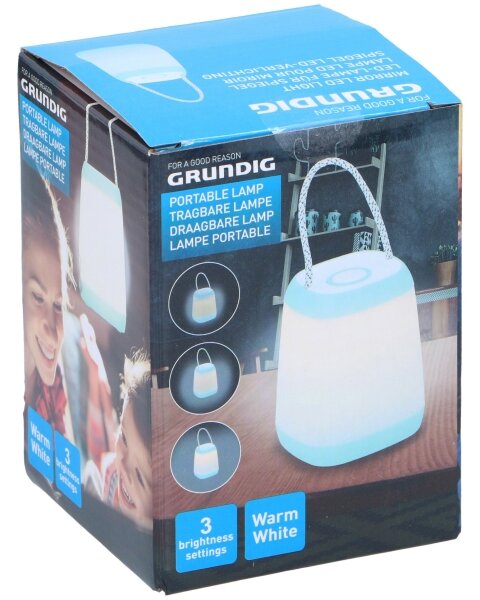 Grundig - LED Димируема преносима лампа LED/3xAA