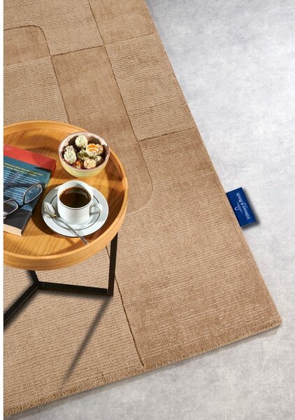 Бежов ръчно изработен вълнен килим 120x170 cm Charlotte – Villeroy&Boch