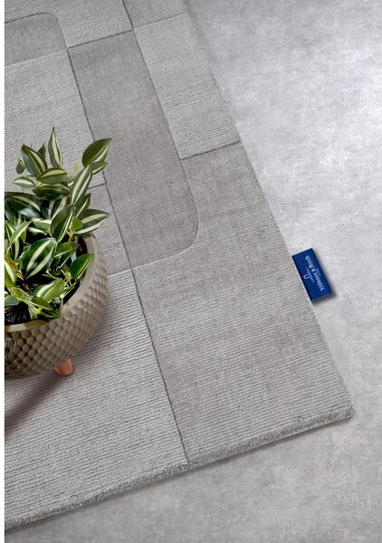 Сива ръчно изработена вълнена пътека 80x250 cm Charlotte – Villeroy&Boch