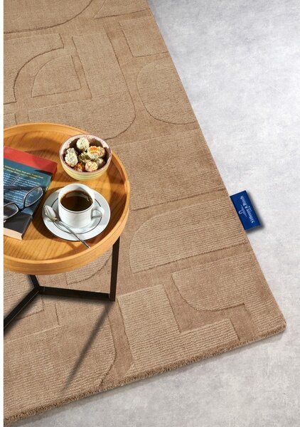 Бежов ръчно изработен вълнен килим 160x230 cm Alexis – Villeroy&Boch