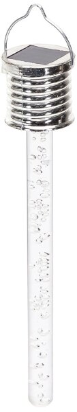 Aigostar - LED соларна лампа LED/0,006W/1,2V хром 2700K IP44