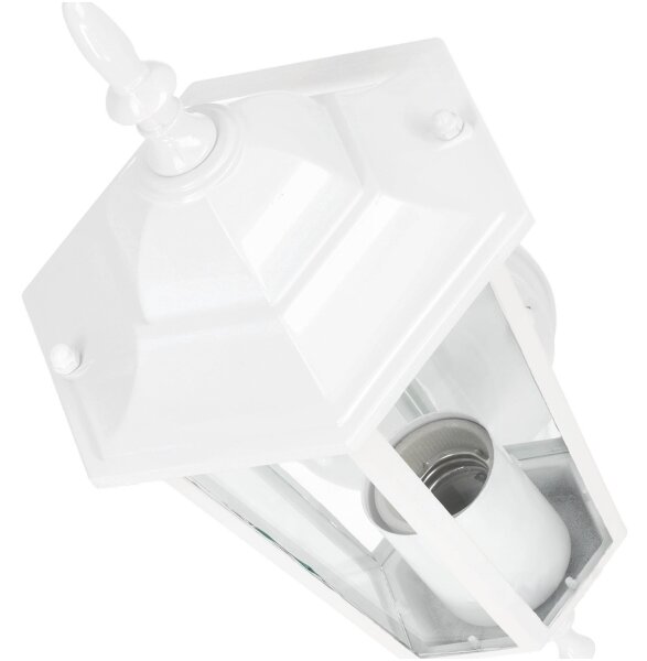 Екстериорен аплик 1xE27/60W/230V IP44 бял