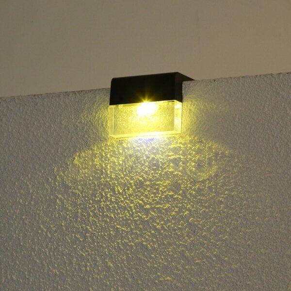Immax 08501L - Комплект 2x LED RGB соларни стенни лампи LED/1W/1,2V 3500K IP65