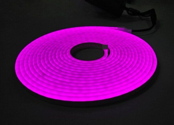 LED Гъвкав лента NEON LED/10W/230V 5 м IP65 лилава