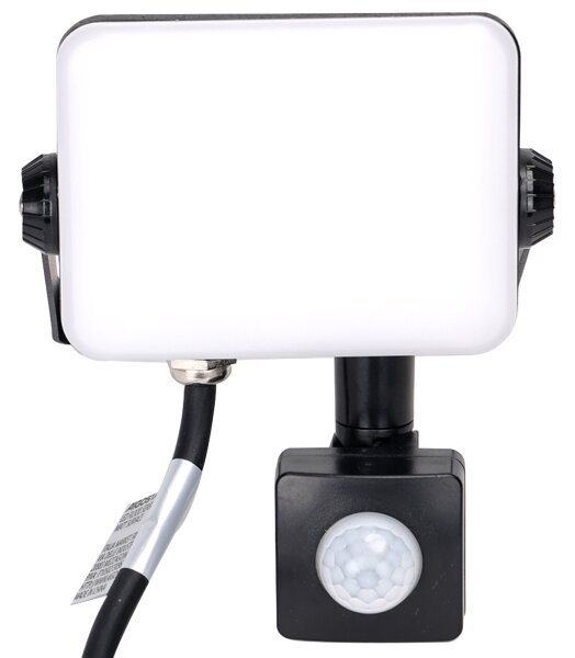 Aigostar - LED Прожектор със сензор LED/20W/230V 4000K IP65 черен