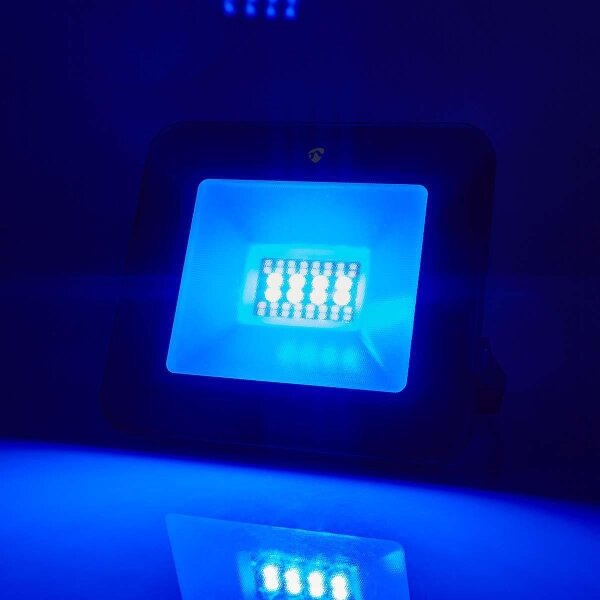 Nedis WIFILOFC20FBK-LED RGBW прожектор SmartLife LED/20W/230V Wi-Fi IP65