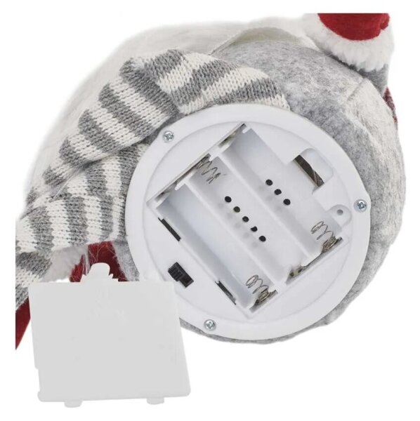 LED Коледна декорация 4xLED/3xAA елф