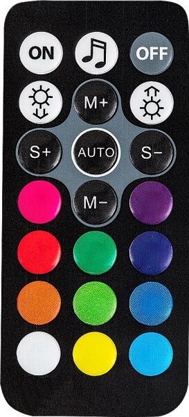 Rabalux 76023 - LED RGB регулируема настолна лампа JOCKER LED/1W/5V + DO