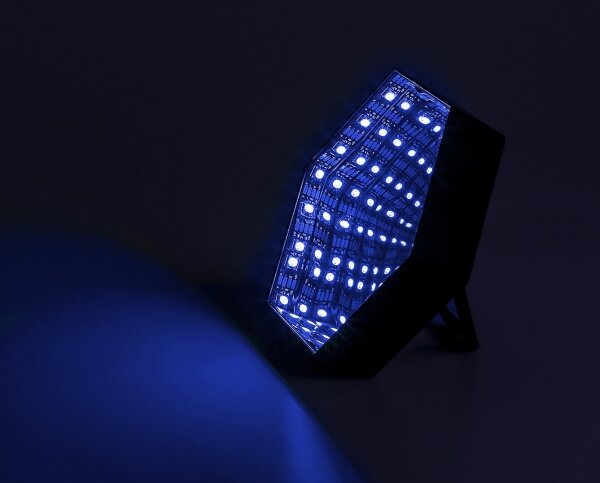 Rabalux 76023 - LED RGB регулируема настолна лампа JOCKER LED/1W/5V + DO