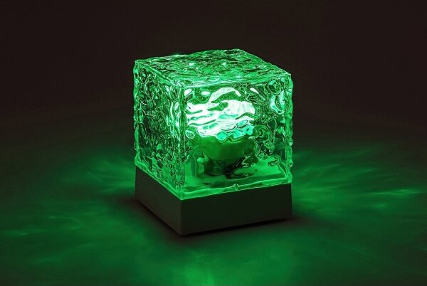 Rabalux 76022 - LED RGB Акумулаторен настолна лампа CUBIKO LED/1W/5V + д.у